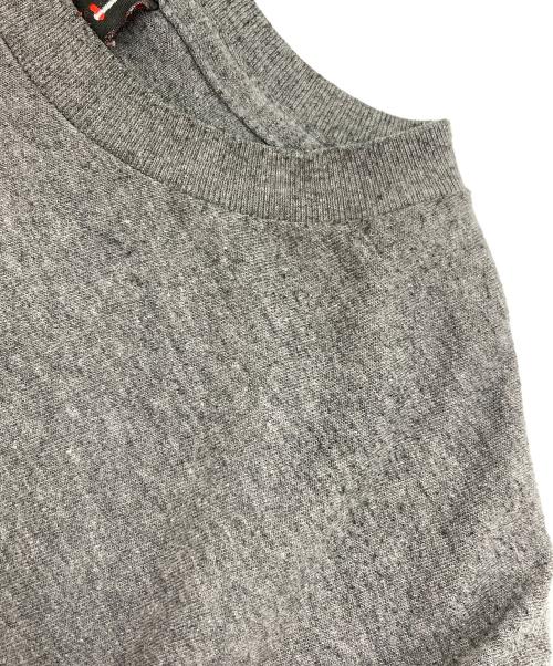 stussy（ステューシー）stussy (ステューシー) xxx王冠プリントＴシャツ グレー サイズ:Lの古着・服飾アイテム