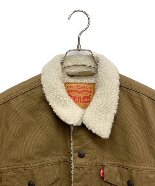 LEVI'S（リーバイス）LEVI'S (リーバイス) SHERPA TRUCKER JACKET ブラウン サイズ:Sの古着・服飾アイテム