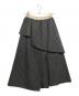 RBS..（アールビーエス）の古着「キルティンク レイヤースカート」｜グレー