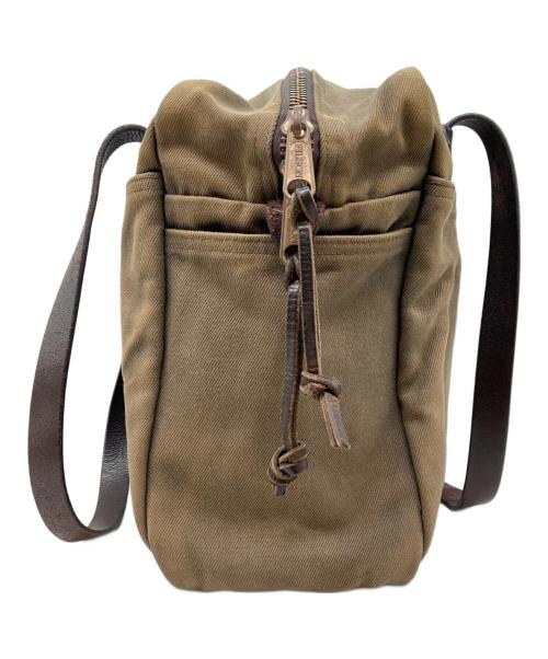 FILSON（フィルソン）FILSON (フィルソン) RUGGED TWILL TOTE BAG WITH ZIPPER オリーブの古着・服飾アイテム