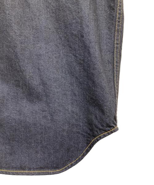 ASTRAET（アストラット）ASTRAET (アストラット) インディゴデニムシャツ インディゴ サイズ:FREEの古着・服飾アイテム