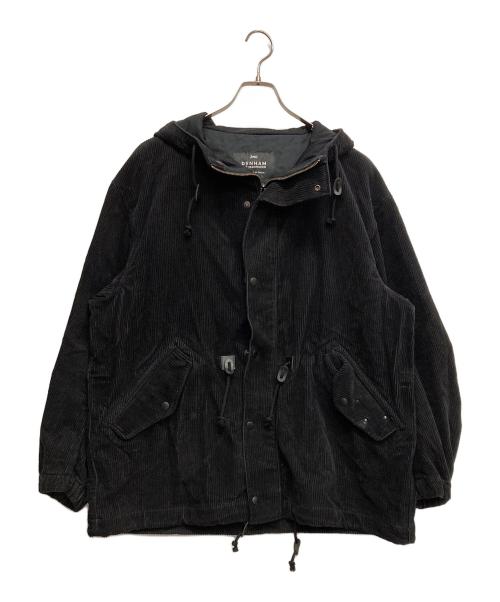 Denham（デンハム）Denham (デンハム) コーデュロイ スノーパーカー ブラック サイズ:-の古着・服飾アイテム