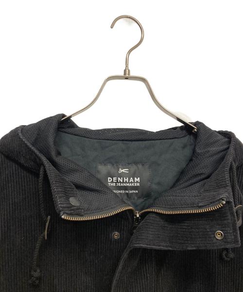 Denham（デンハム）Denham (デンハム) コーデュロイ スノーパーカー ブラック サイズ:-の古着・服飾アイテム