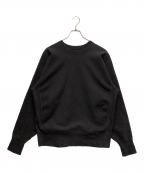 KAPTAIN SUNSHINEキャプテンサンシャイン）の古着「クルーネックスウェット」｜ブラック
