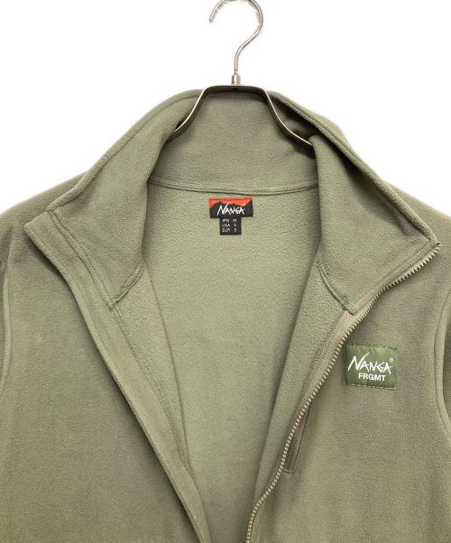 NANGA（ナンガ）NANGA (ナンガ) FRAGMENTS (フラグメント) ポーラテックエクスペディションオールインワン グリーン サイズ:Mの古着・服飾アイテム