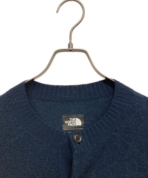 THE NORTH FACE（ザ ノース フェイス）THE NORTH FACE (ザ ノース フェイス) コンフォーティブウールカーディガン ネイビー サイズ:Mの古着・服飾アイテム