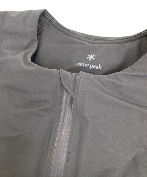 Snow peak（スノーピーク）snow peak (スノーピーク) Stretch 2L Warm Pullover ブラック サイズ:Mの古着・服飾アイテム