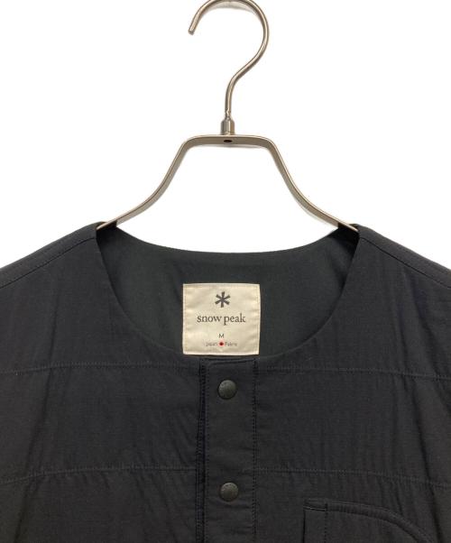 Snow peak（スノーピーク）snow peak (スノーピーク) Flexible Insulated Vest ブラック サイズ:Mの古着・服飾アイテム