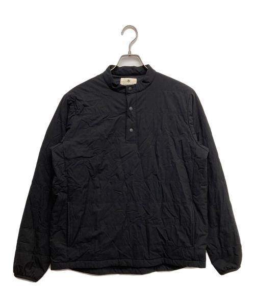 Snow peak（スノーピーク）snow peak (スノーピーク) Flexible Insulated Henley Pullover ブラック サイズ:Mの古着・服飾アイテム