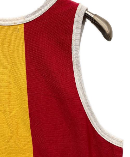 POLO RALPH LAUREN（ポロ・ラルフローレン）POLO RALPH LAUREN (ポロ・ラルフローレン) STADIUM 1992タンクトップ ラスタカラー サイズ:Mの古着・服飾アイテム