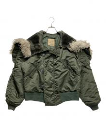 ALPHA（アルファ）の古着「N-2Bジャケット」｜カーキ