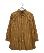 POLO RALPH LAURENポロ・ラルフローレン）の古着「BLAKE ストライプシャツ」｜イエロー