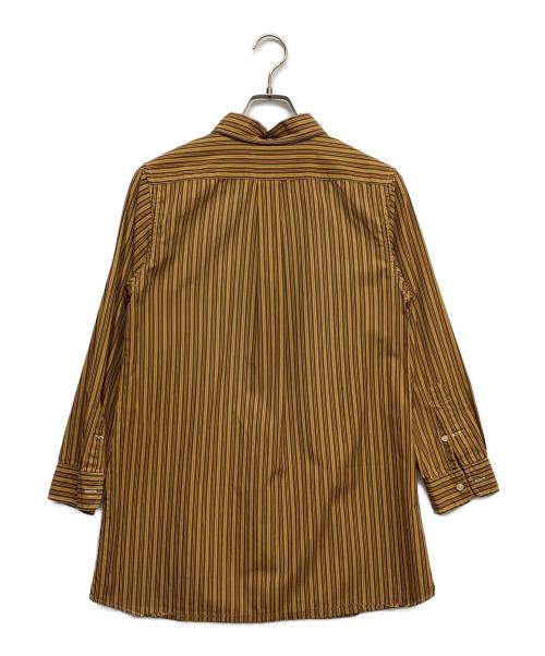 POLO RALPH LAUREN（ポロ・ラルフローレン）POLO RALPH LAUREN (ポロ・ラルフローレン) BLAKE ストライプシャツ イエロー サイズ:XLの古着・服飾アイテム