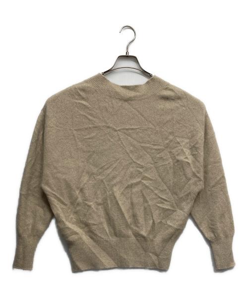 UNITED ARROWS（ユナイテッドアローズ）UNITED ARROWS (ユナイテッドアローズ) ウール ラメ Vネック ニット ブラウン サイズ:-の古着・服飾アイテム