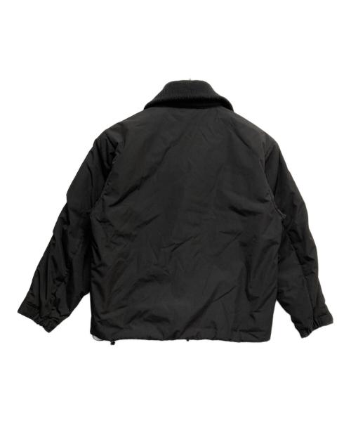 MONKEY TIME（モンキータイム）MONKEY TIME (モンキータイム) パデッド ニットカラー ジャケット ブラック サイズ:Sの古着・服飾アイテム