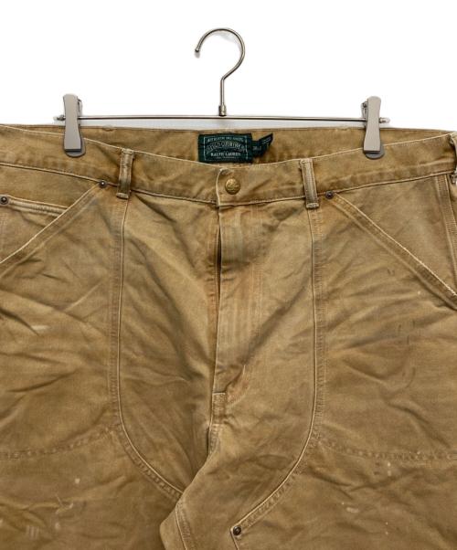 POLO COUNTRY（ポロカントリー）POLO COUNTRY (ポロカントリー) ダブルニーダックペインターパンツ ブラウン サイズ:W38の古着・服飾アイテム
