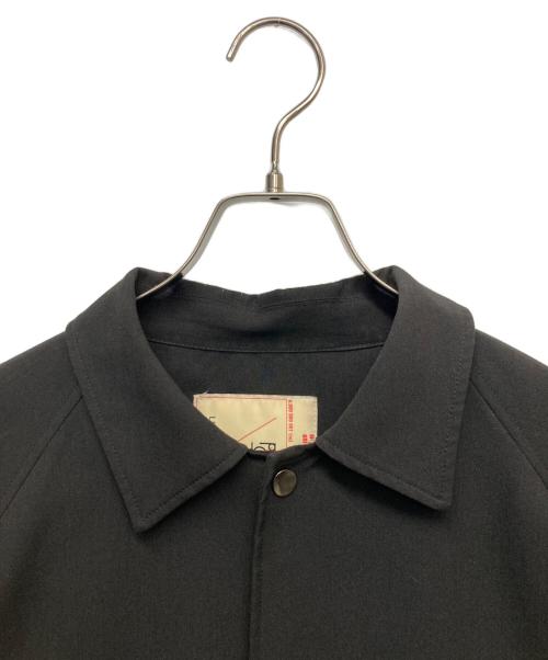 nano・universe（ナノ・ユニバース）nano・universe (ナノ・ユニバース) イタリアンドットリラックスコーチジャケット ブラック サイズ:Lの古着・服飾アイテム