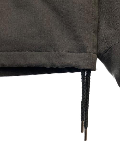 nano・universe（ナノ・ユニバース）nano・universe (ナノ・ユニバース) イタリアンドットリラックスコーチジャケット ブラック サイズ:Lの古着・服飾アイテム