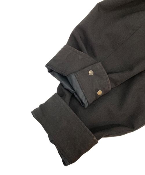 nano・universe（ナノ・ユニバース）nano・universe (ナノ・ユニバース) イタリアンドットリラックスコーチジャケット ブラック サイズ:Lの古着・服飾アイテム