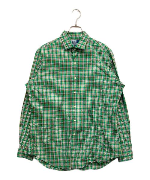 POLO RALPH LAUREN（ポロ・ラルフローレン）POLO RALPH LAUREN (ポロ・ラルフローレン) チェックシャツ グリーン サイズ:Lの古着・服飾アイテム