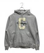 Championチャンピオン）の古着「プルオーバーパーカー」｜グレー