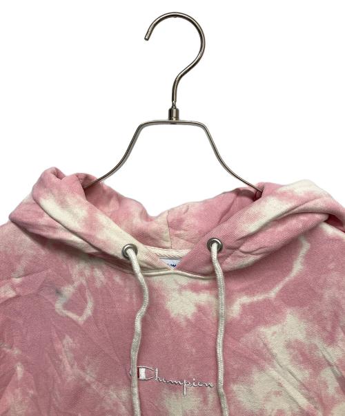 Champion（チャンピオン）Champion (チャンピオン) ブリーチプルオーバーパーカー ピンク サイズ:Sの古着・服飾アイテム