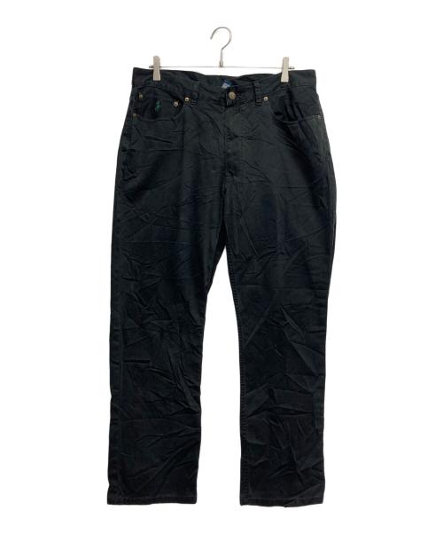 POLO RALPH LAUREN（ポロ・ラルフローレン）POLO RALPH LAUREN (ポロ・ラルフローレン) コットンパンツ ブラック サイズ:W36の古着・服飾アイテム