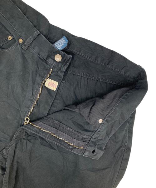 POLO RALPH LAUREN（ポロ・ラルフローレン）POLO RALPH LAUREN (ポロ・ラルフローレン) コットンパンツ ブラック サイズ:W36の古着・服飾アイテム