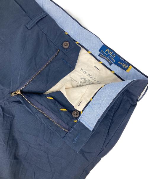 POLO RALPH LAUREN（ポロ・ラルフローレン）POLO RALPH LAUREN (ポロ・ラルフローレン) コットンパンツ ネイビー サイズ:36の古着・服飾アイテム