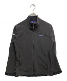 Patagonia（パタゴニア）の古着「ソフトシェルジップアップジャケット」｜ブラック