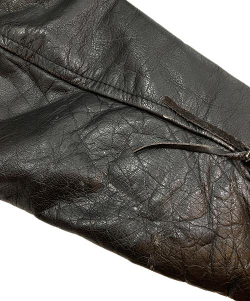 UNIK（ユニック）UNIK (ユニック) ダブルライダースジャケット ブラック サイズ:記載無の古着・服飾アイテム