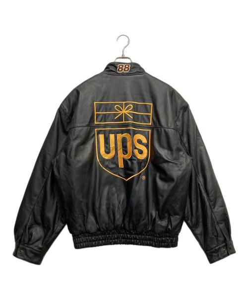 JH Design（ジェイエイチデザイン）JH DESIGN (ジェイエイチデザイン) レーシングレザージャケット ブラック サイズ:Lの古着・服飾アイテム