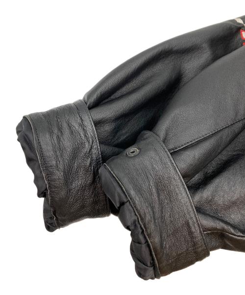 JH Design（ジェイエイチデザイン）JH DESIGN (ジェイエイチデザイン) レーシングレザージャケット ブラック サイズ:Lの古着・服飾アイテム