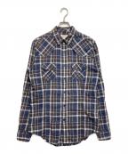 DIESELディーゼル）の古着「チェックシャツ」｜グレー