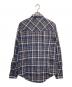 DIESEL (ディーゼル) チェックシャツ グレー サイズ:M：4000円