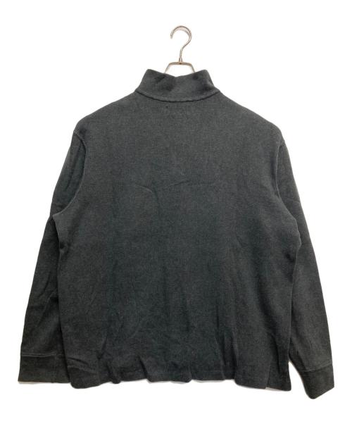 POLO RALPH LAUREN（ポロ・ラルフローレン）POLO RALPH LAUREN (ポロ・ラルフローレン) ハーフジップニット グレー サイズ:XLの古着・服飾アイテム