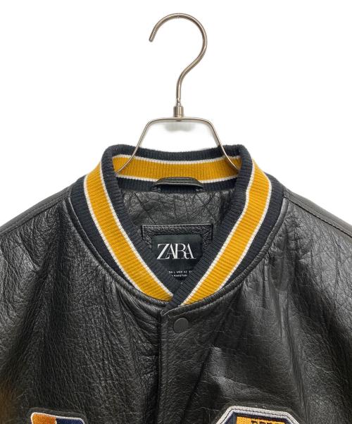 ZARA（ザラ）ZARA (ザラ) レザージャケット ブラック サイズ:Lの古着・服飾アイテム