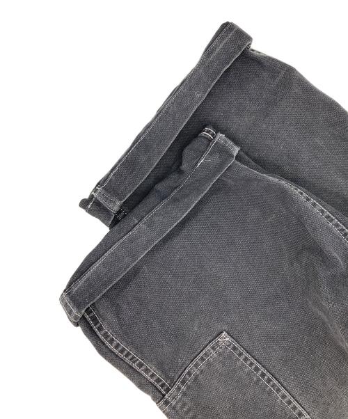 AVIREX（アヴィレックス）AVIREX (アヴィレックス) クラッシュ加工カーゴパンツ ブラック サイズ:Lの古着・服飾アイテム