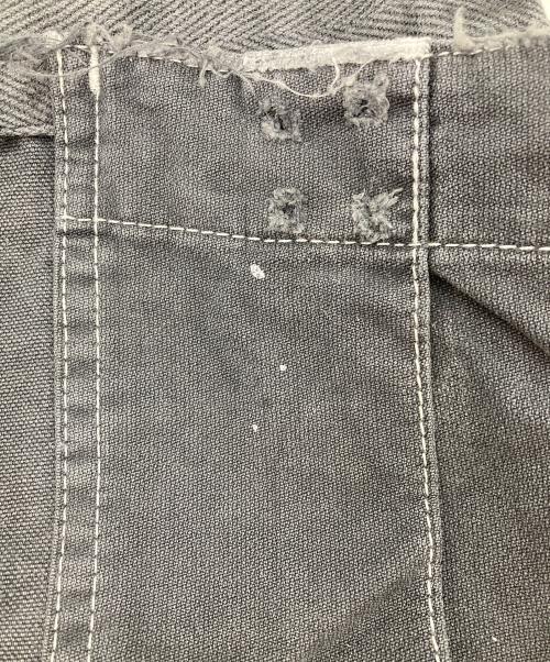 AVIREX（アヴィレックス）AVIREX (アヴィレックス) クラッシュ加工カーゴパンツ ブラック サイズ:Lの古着・服飾アイテム