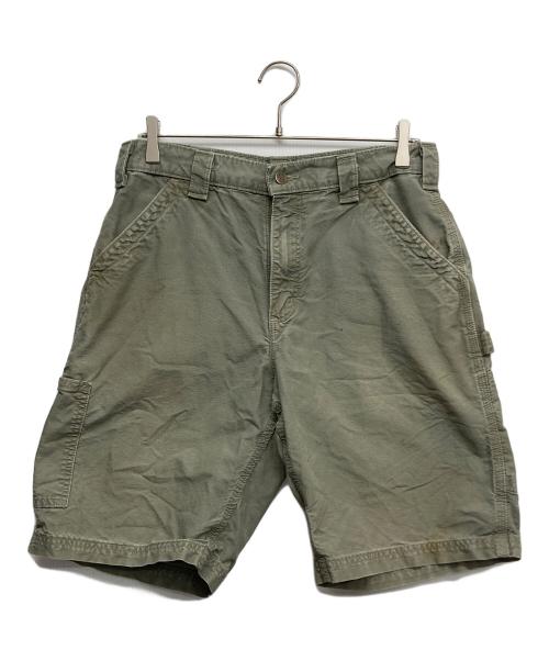 CarHartt（カーハート）CarHartt (カーハート) ダックハーフパンツ グリーン サイズ:W32の古着・服飾アイテム