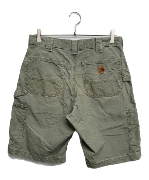 CarHartt（カーハート）CarHartt (カーハート) ダックハーフパンツ グリーン サイズ:W32の古着・服飾アイテム
