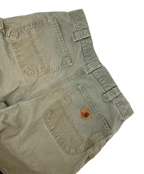 CarHartt（カーハート）CarHartt (カーハート) ダックハーフパンツ グリーン サイズ:W32の古着・服飾アイテム