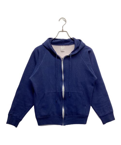 古着（フルギ）古着 (フルギ) ダブルフェイスパーカー ブルー サイズ:Mの古着・服飾アイテム
