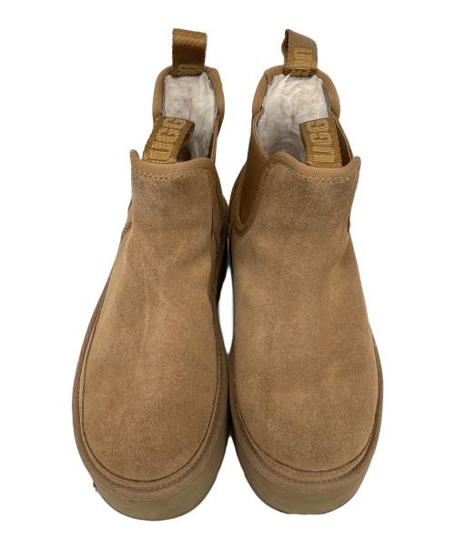 UGG（アグ）UGG (アグ) Neumel Platform Chelsea ブラウン サイズ:23の古着・服飾アイテム