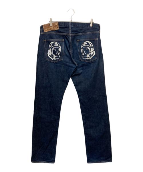 BILLIONAIRE BOYS CLUB（ビリオネアボーイズクラブ）BILLIONAIRE BOYS CLUB (ビリオネアボーイズクラブ) フロントドッグプリント デニムパンツ インディゴ サイズ:Lの古着・服飾アイテム