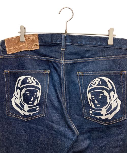 BILLIONAIRE BOYS CLUB（ビリオネアボーイズクラブ）BILLIONAIRE BOYS CLUB (ビリオネアボーイズクラブ) フロントドッグプリント デニムパンツ インディゴ サイズ:Lの古着・服飾アイテム