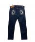 BILLIONAIRE BOYS CLUB (ビリオネアボーイズクラブ) フロントドッグプリント デニムパンツ インディゴ サイズ:L：10000円