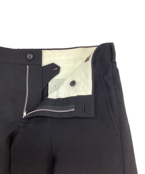 COMME des GARCONS HOMME PLUS（コムデギャルソンオムプリュス）COMME des GARCONS HOMME PLUS (コムデギャルソンオムプリュス) ダブルレングス スリムパンツ ブラック サイズ:Mの古着・服飾アイテム