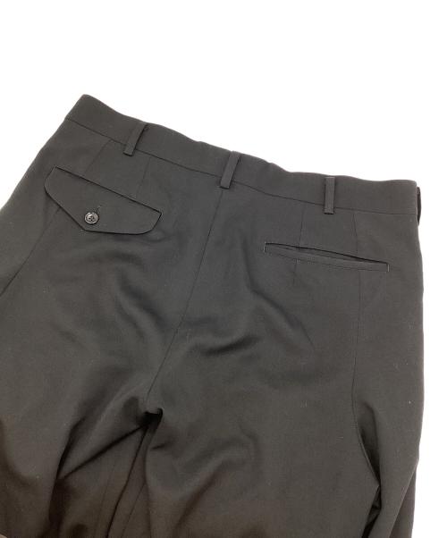 COMME des GARCONS HOMME PLUS（コムデギャルソンオムプリュス）COMME des GARCONS HOMME PLUS (コムデギャルソンオムプリュス) ダブルレングス スリムパンツ ブラック サイズ:Mの古着・服飾アイテム