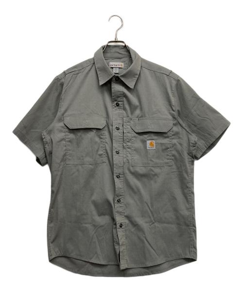 CarHartt（カーハート）CarHartt (カーハート) ワークシャツ グレー サイズ:Mの古着・服飾アイテム